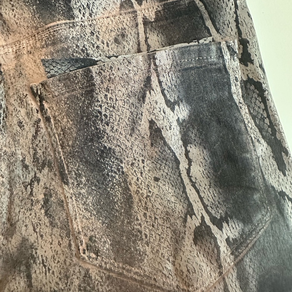 L’agence Margot High Rise Skinny Snake Skin Pants - Picture 9 of 12